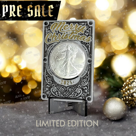 PRE-SALE! Christmas 2025 1ozt ASE Silver Set!