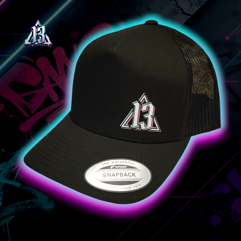 OTI Glitch_Snapback Hat