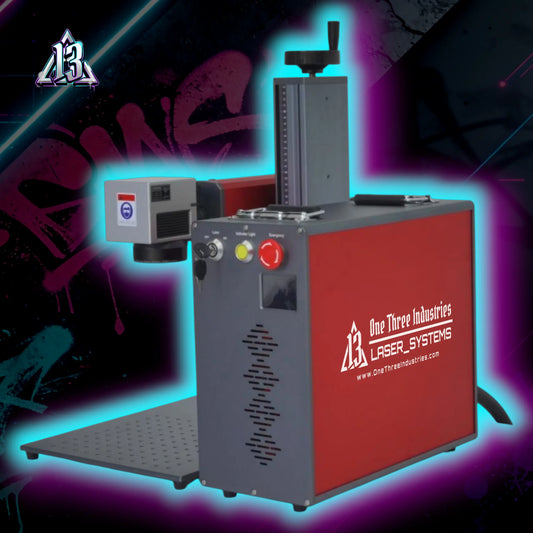 One Three Industries - 60 Watt JPT MOPA, Fiber Laser Engraving Machine.